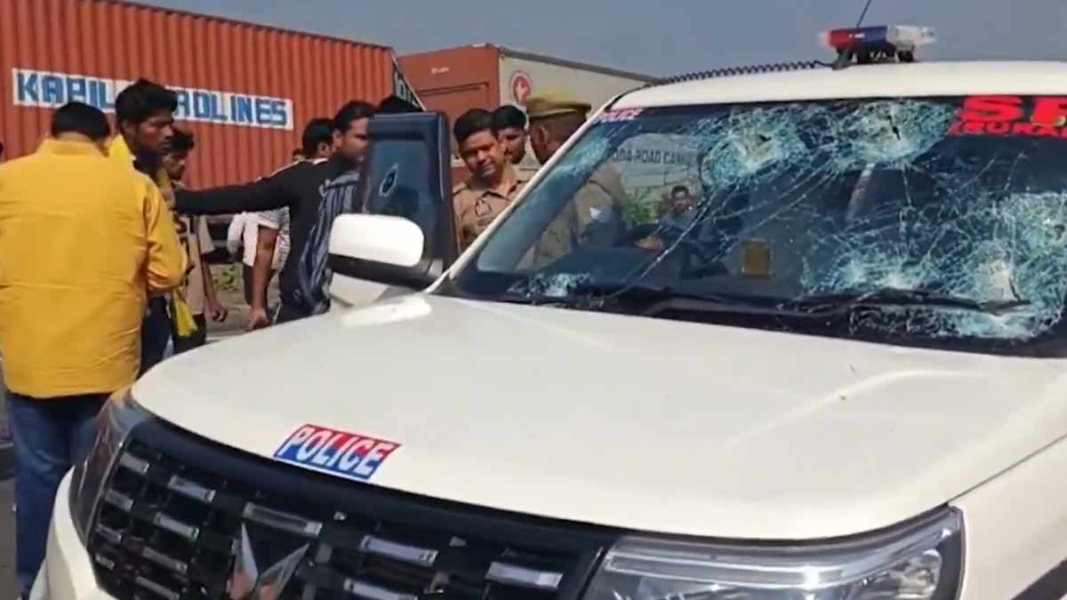 mathura-police-clash-cow-protection-protest-violence-news