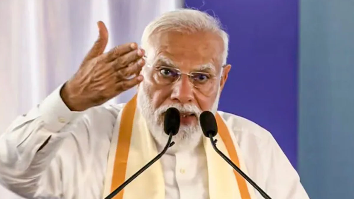 Narendra Modi slams TMC