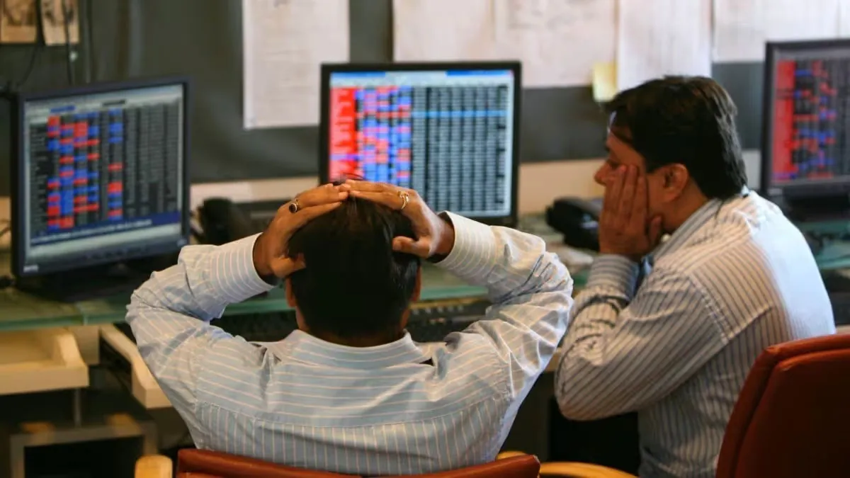 India stock market crash