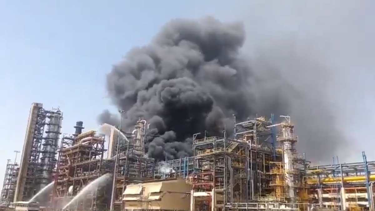 hpcl-refinery-fire-pachpadra-rajasthan-before-modi-inauguration