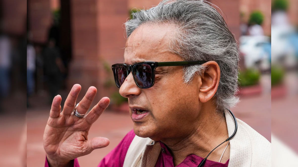 Shashi Tharoor convoy attack