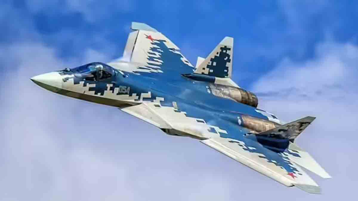 Su-57 fighter jet