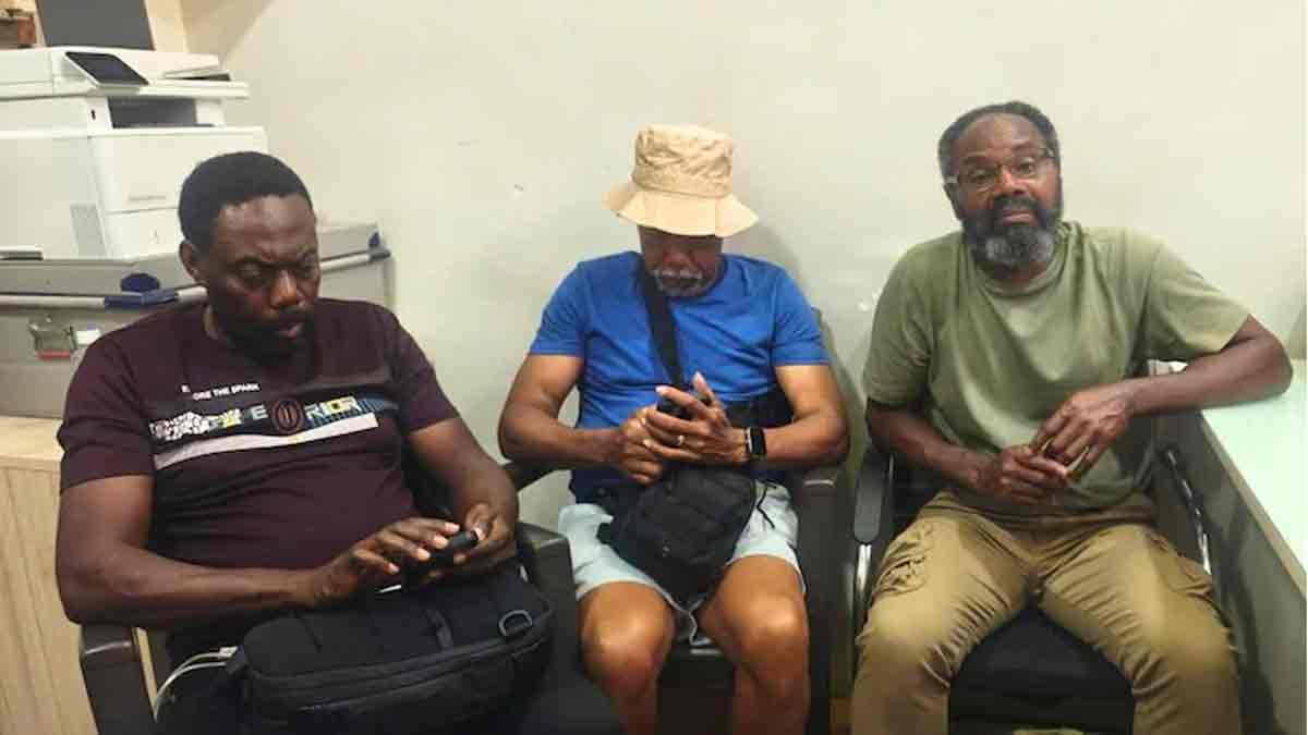 Three US nationals on tourist visas have been detained in Pune after they were caught distributing Bible pamphlets in English