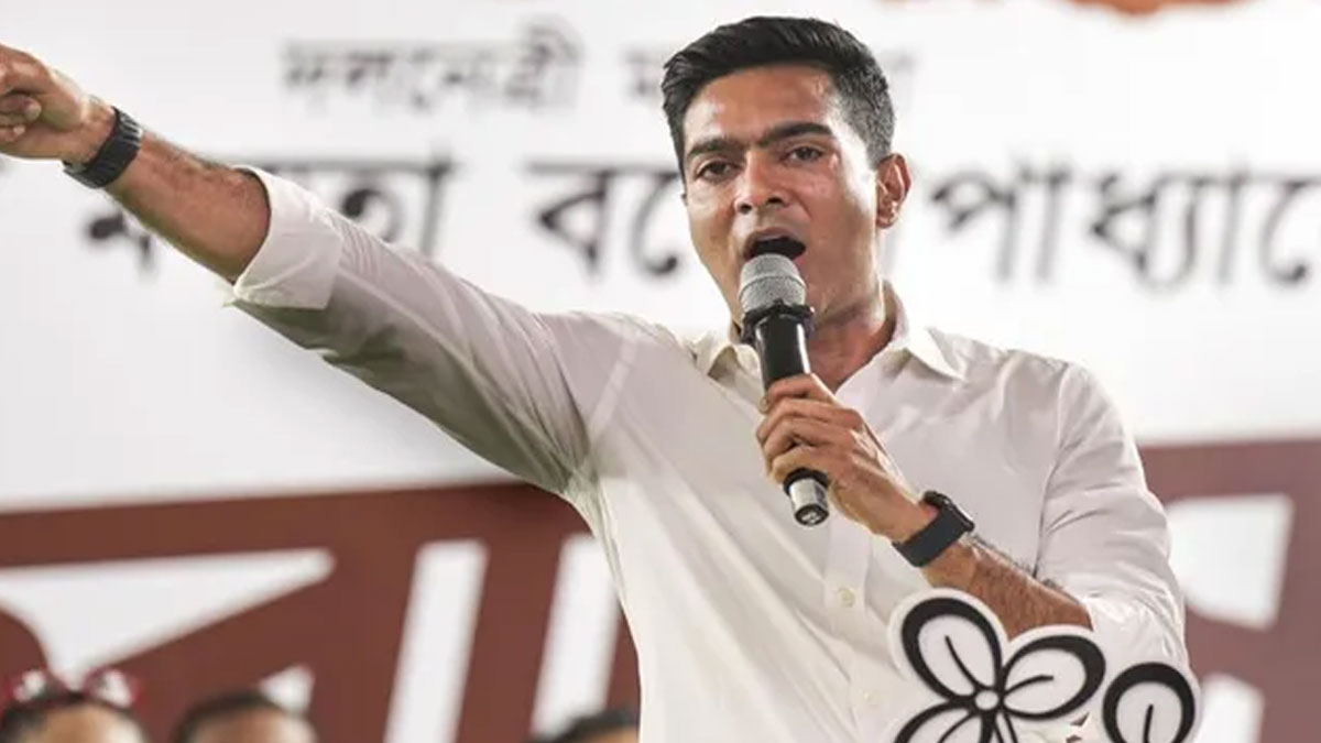 Abhishek Banerjee rally Rejinagar