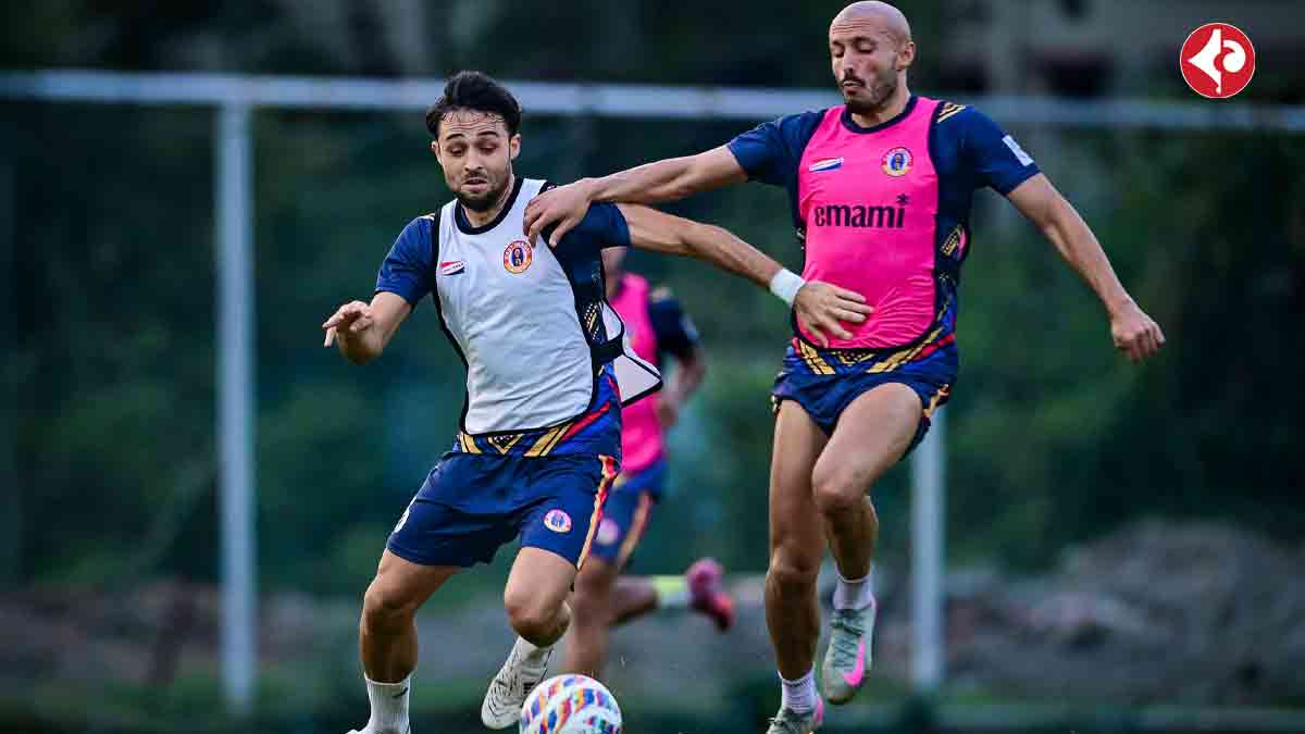 east-bengal-rashid-training-before-chennaiyin-match-souvik-chakraborty-update