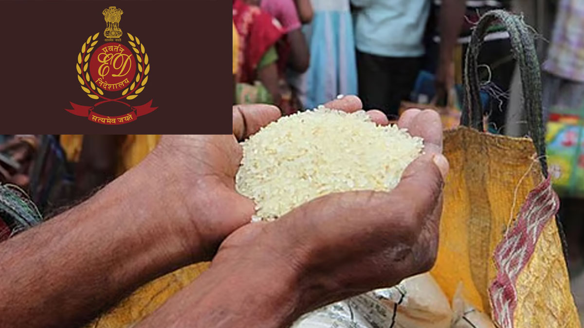 ED raids ration scam