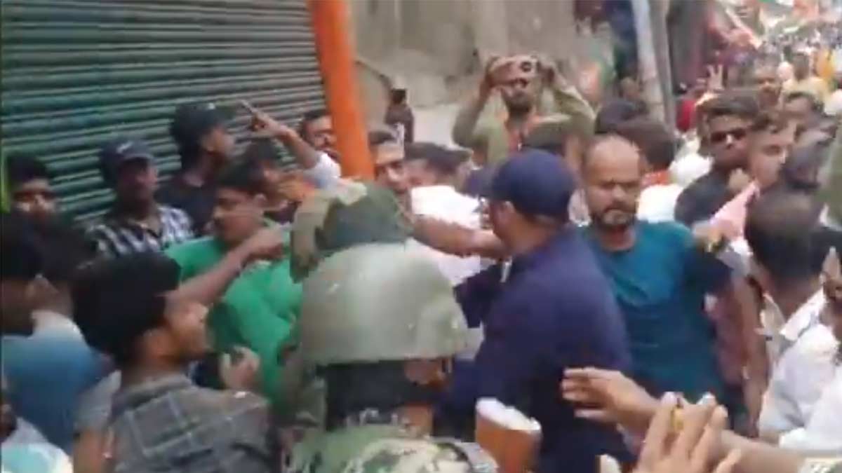 howrah-bjp-tmc-clash-lathi-charge-election-violence