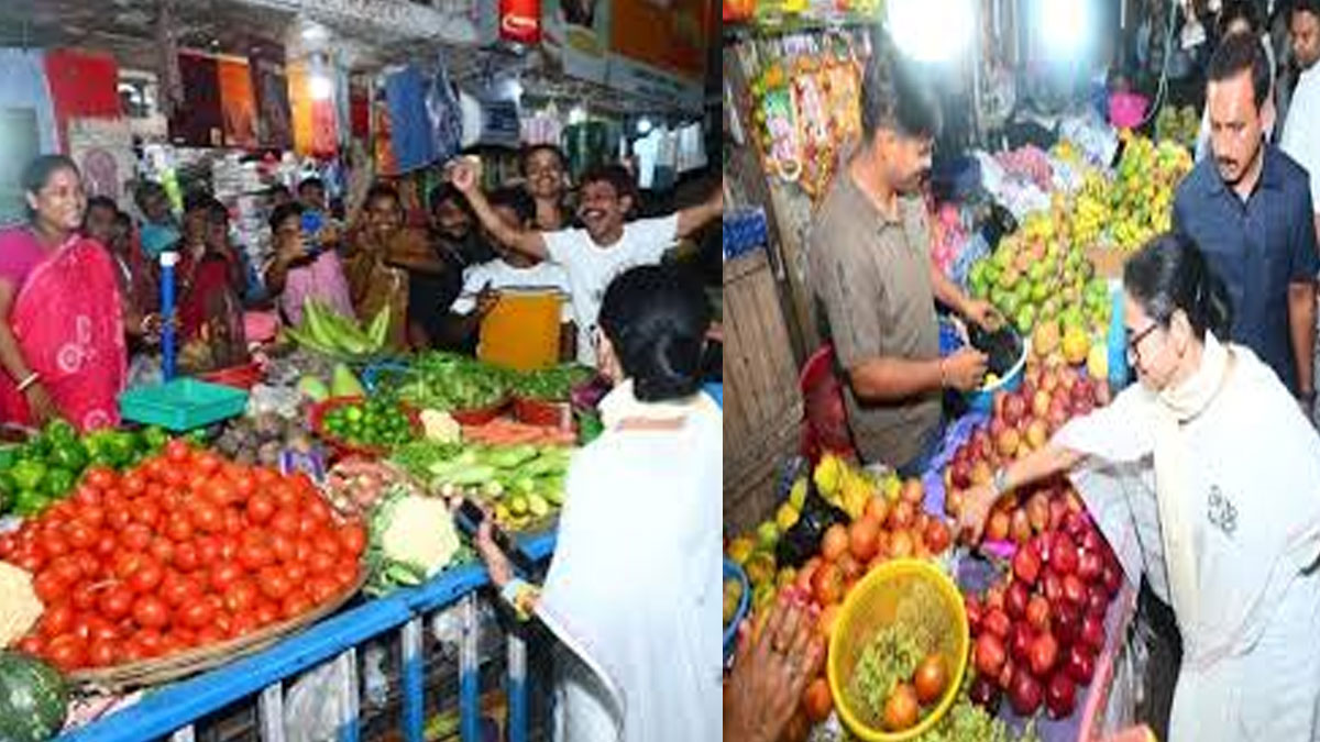 Mamata Banerjee Jadubabur Bazar visit