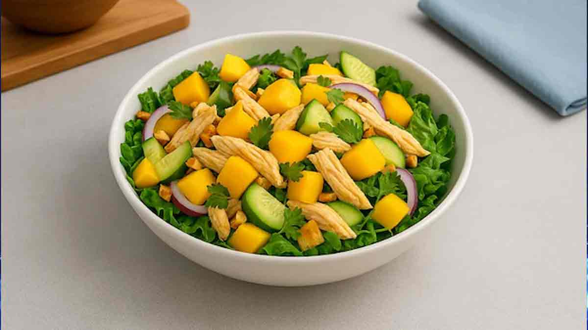 mango-chicken-salad-recipe-10-minutes-summer-healthy-meal