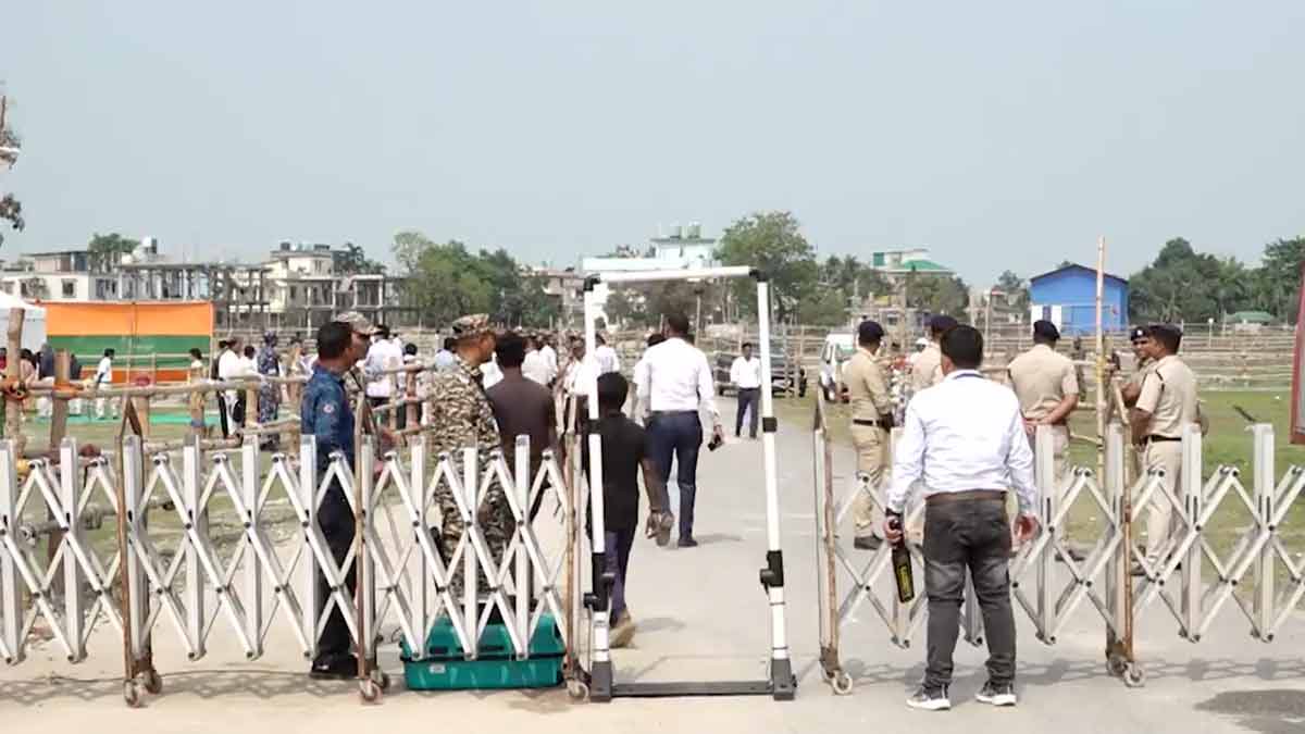 narendra-modi-siliguri-rally-security-kawakhali-ground