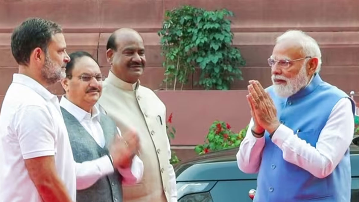 Modi Rahul Gandhi Viral Video