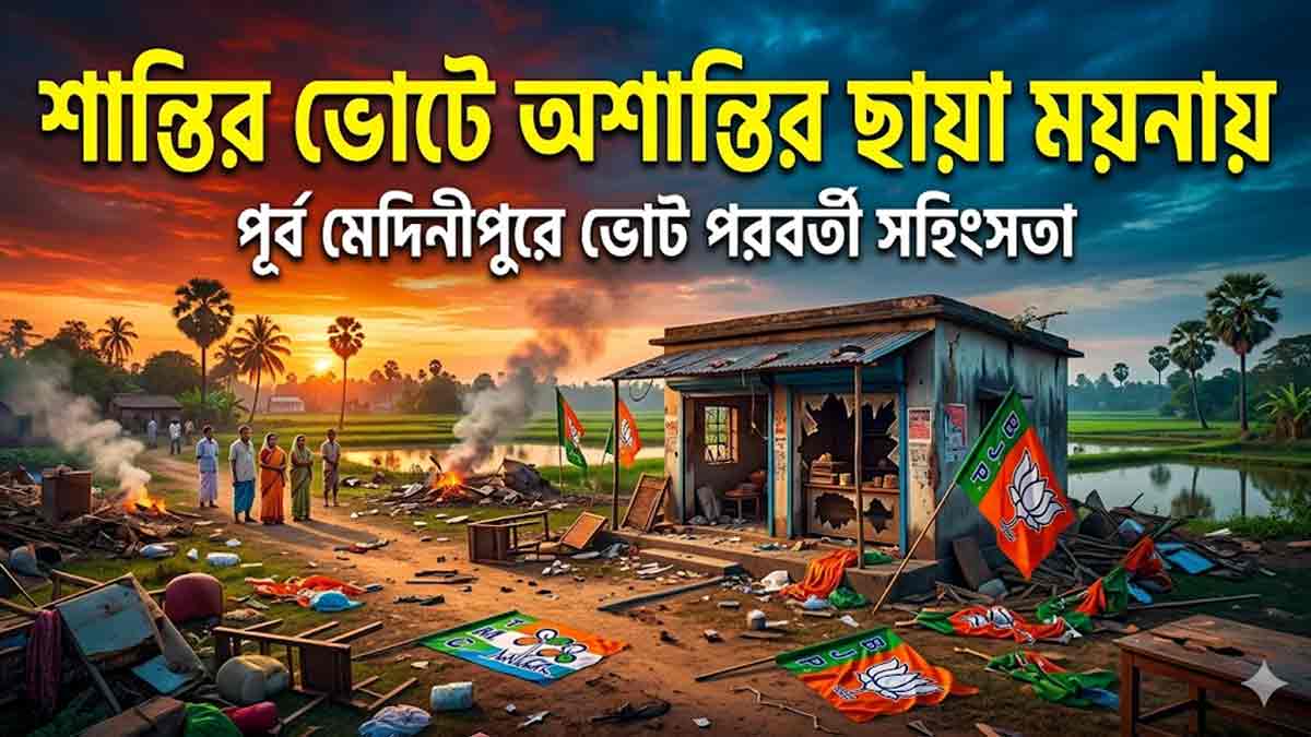 moyna-post-poll-violence-tmc-bjp-clash-10-injured-east-medinipur