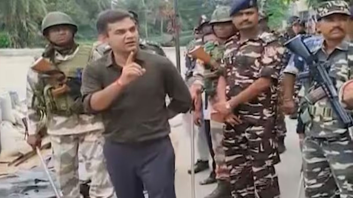 Ajay Pal Sharma Falta warning