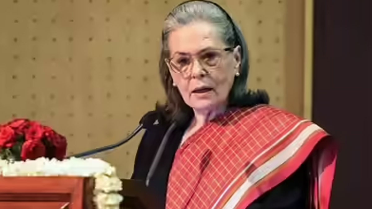 Sonia Gandhi delimitation allegation