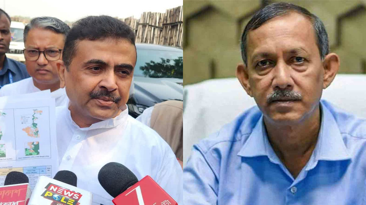 Suvendu Adhikari-Gautam Deb cast votes