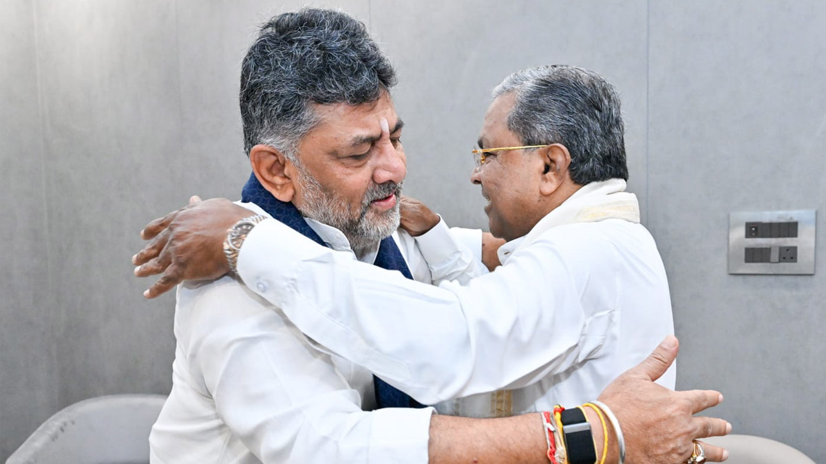 DK Shivakumar replacing Siddaramaiah as Karnataka Chief Minister