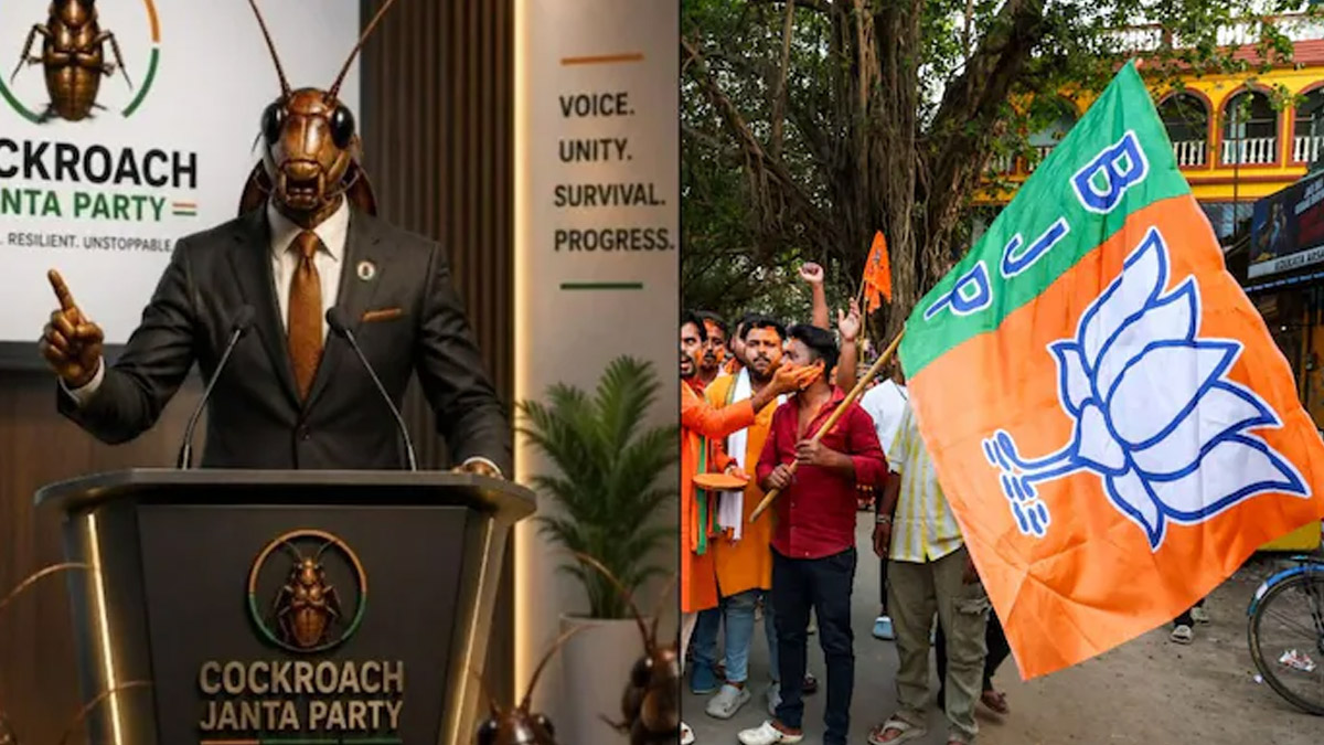 Cockroach Janata Party viral on Instagram