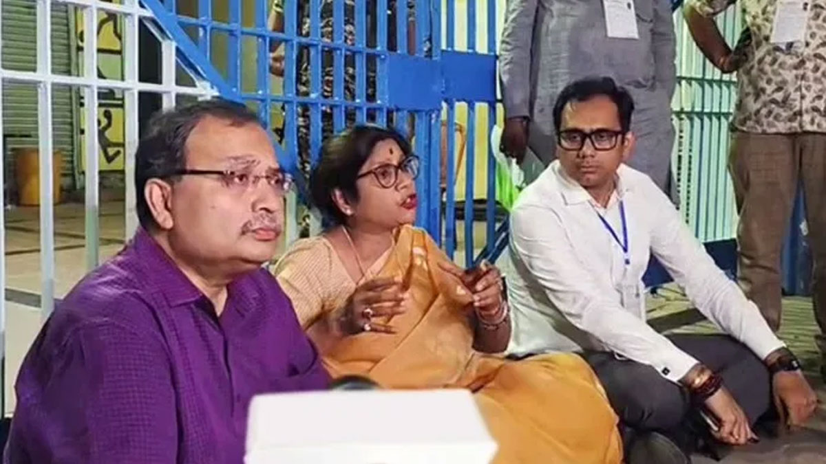 EVM strongroom controversy Kolkata