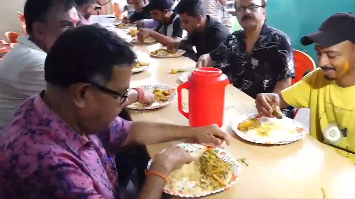 bjp-workers-fish-rice-picnic-west-bengal-celebration-2026
