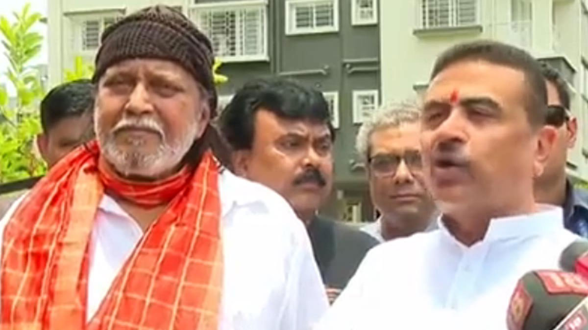Shuvendu Adhikari Mithun Chakraborty meeting