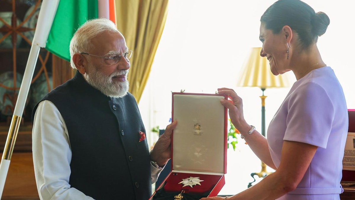 Narendra Modi Sweden Award
