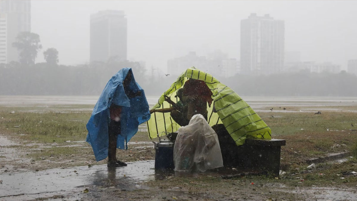 Deep depression heavy rain alert
