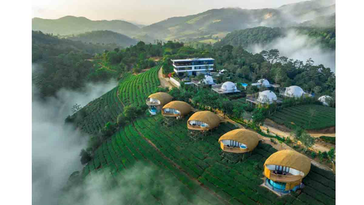 Top luxury 5 star glamping resort in vagamon, kerala