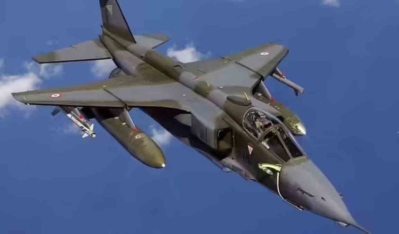 Jaguar fighter jet
