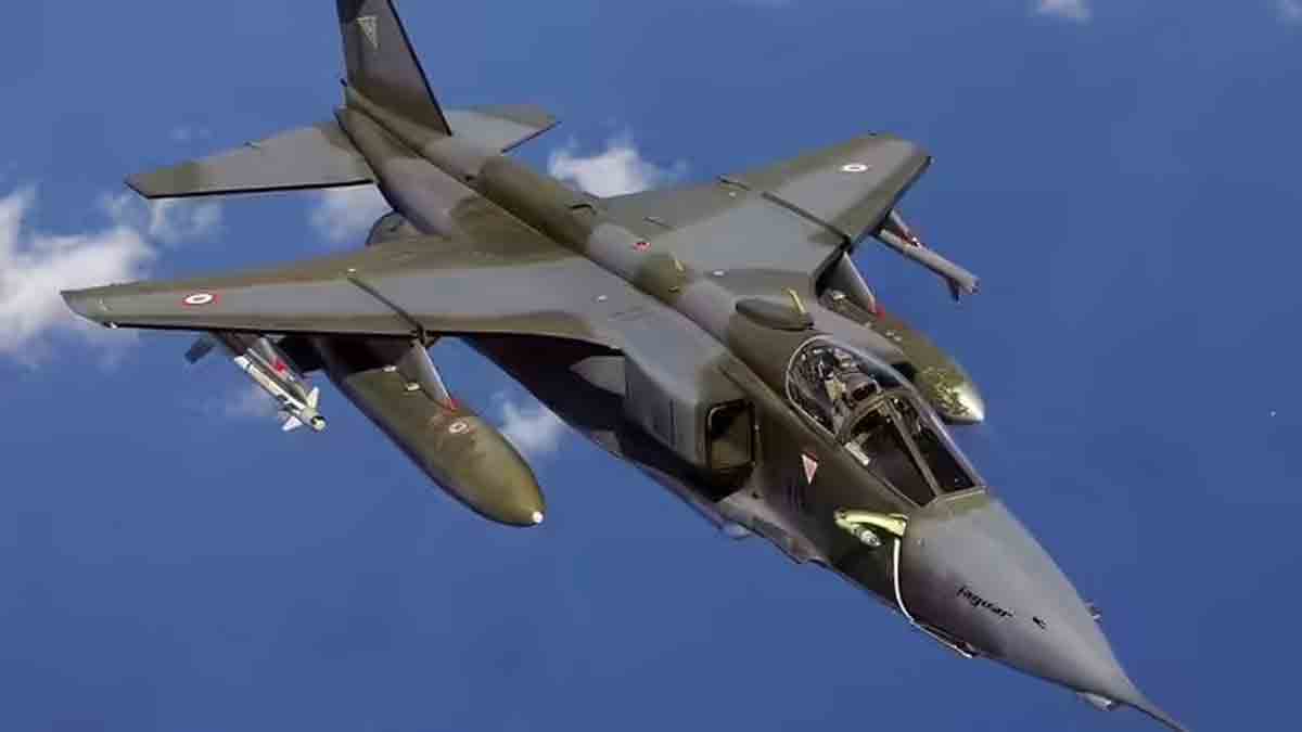 Jaguar fighter jet