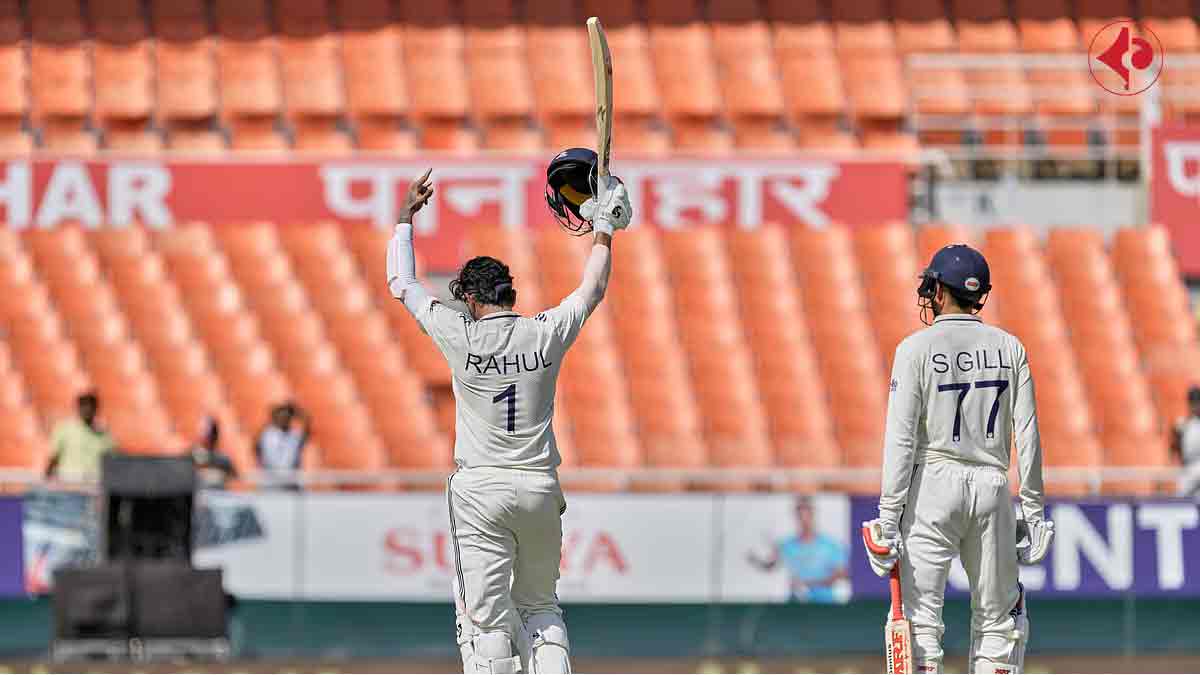 IND vs AFG: india-dominate-afghanistan-test-with-centuries-from-kl-rahul-and-shubman-gill