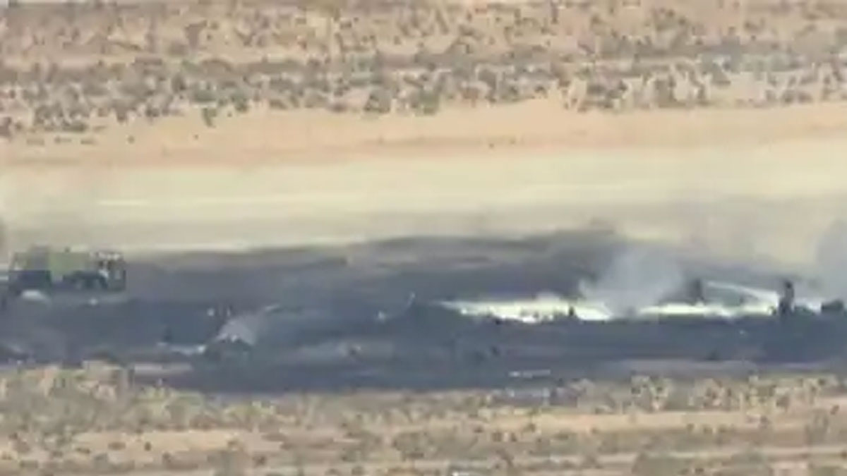 B-52 Stratofortress crash at Edwards Air Force Bas