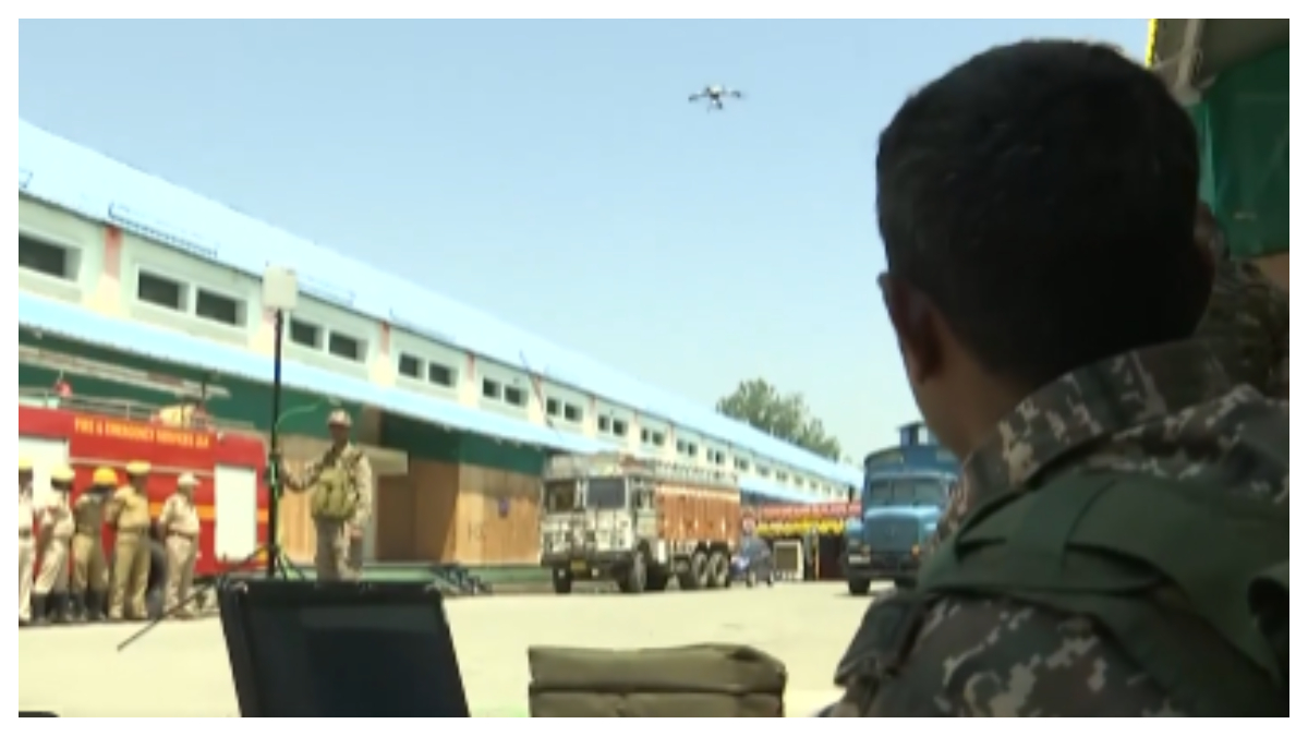 Amarnath Yatra Under Heavy Security Cover with Advanced Aerial Monitoring
