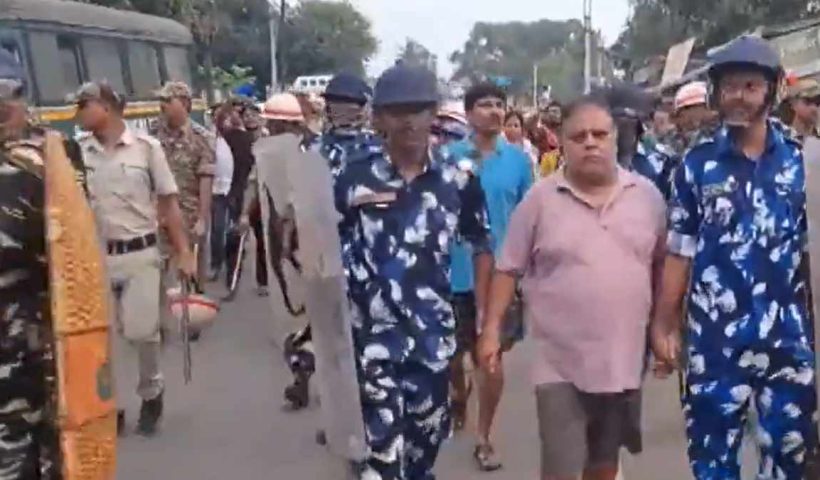 ramendu-singharay-arrested-government-relief-scam-tarakeswar