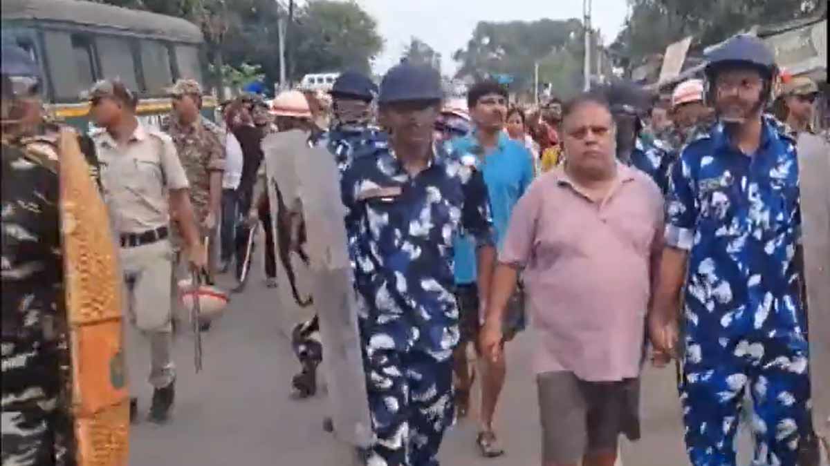 ramendu-singharay-arrested-government-relief-scam-tarakeswar