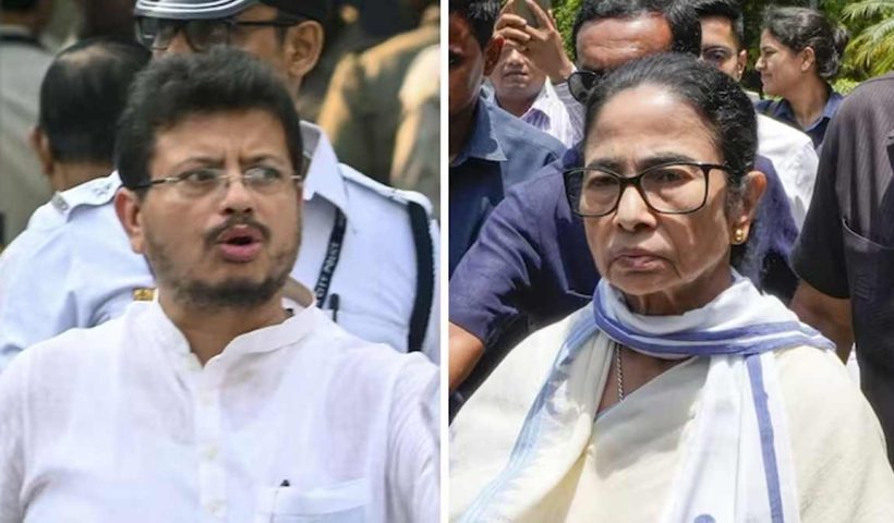 trinamool-symbol-fraud-complaint-new-town-police-ritabrata-banerjee
