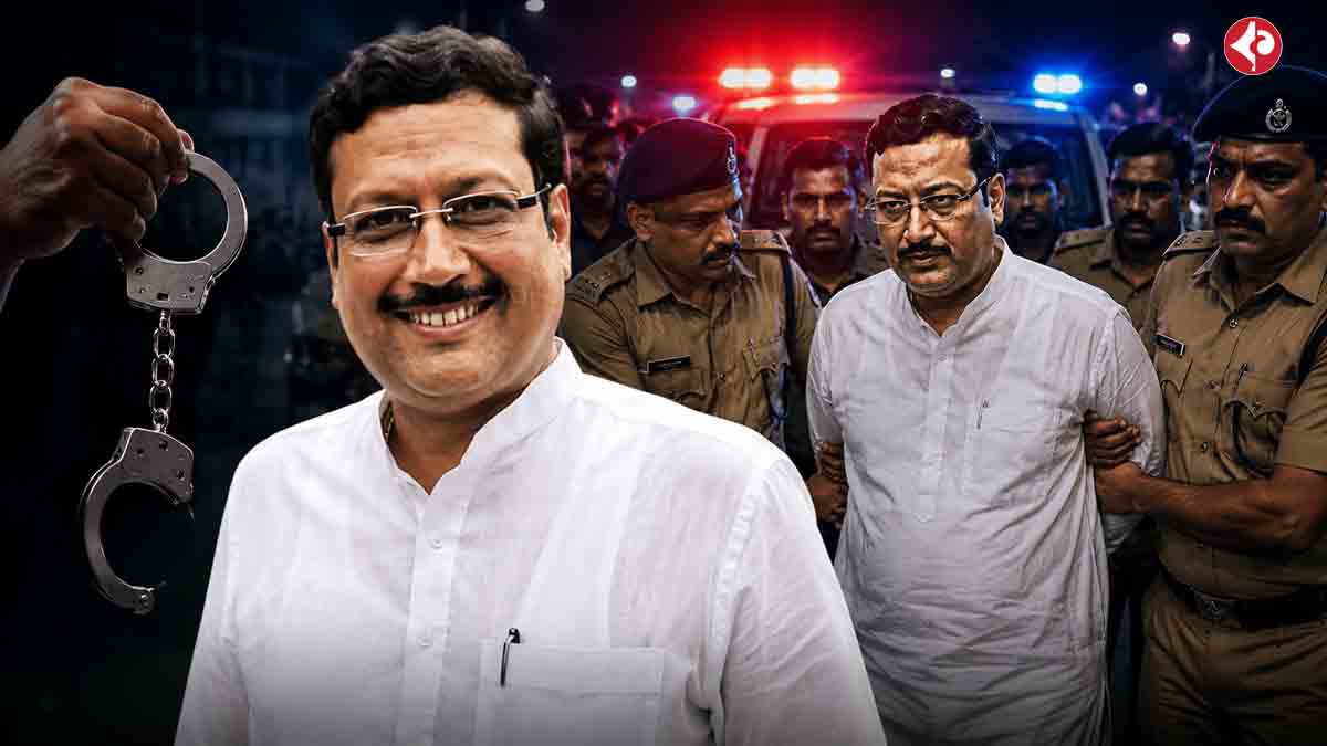 sabyasachi-dutta-arrested-in-extortion-case-bidhannagar
