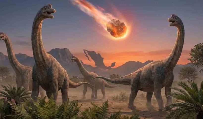 Dinosaur, meteorite