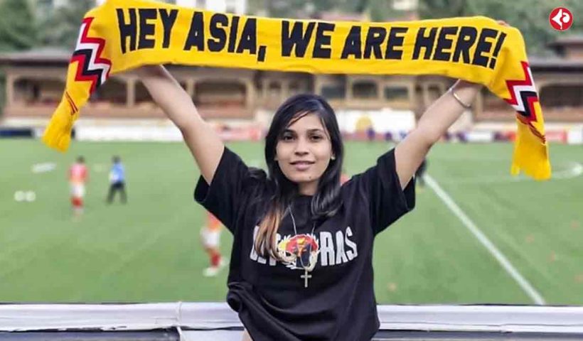 East Bengal fan girl