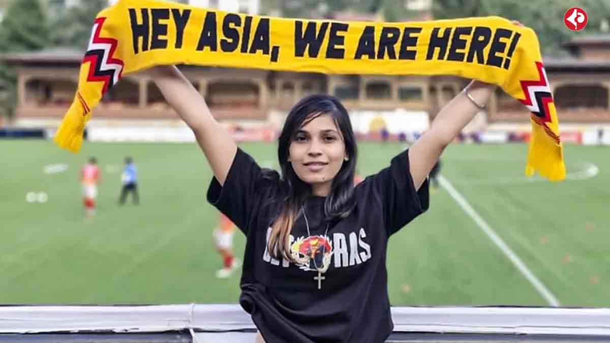 East Bengal fan girl