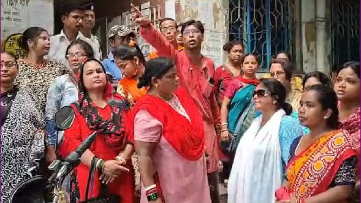 Chinsurah Municipality Witnesses Stir as Protesters Confront Former Chairman