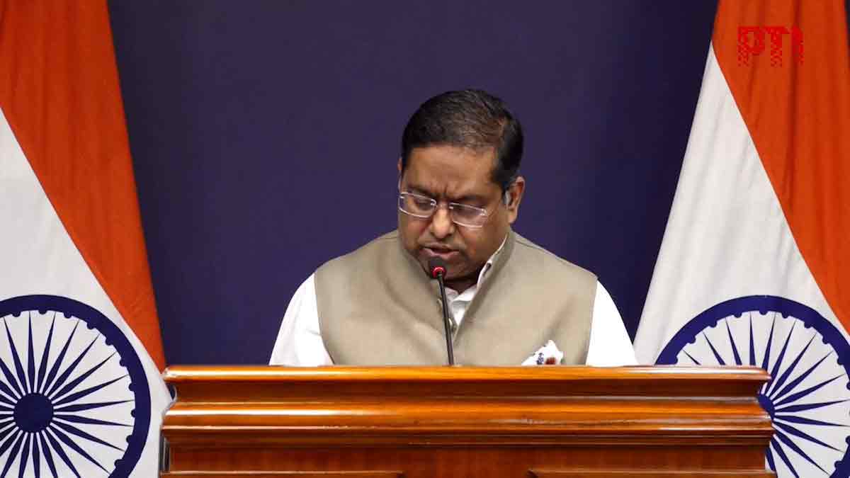 MEA Spokesperson Randhir Jaiswal