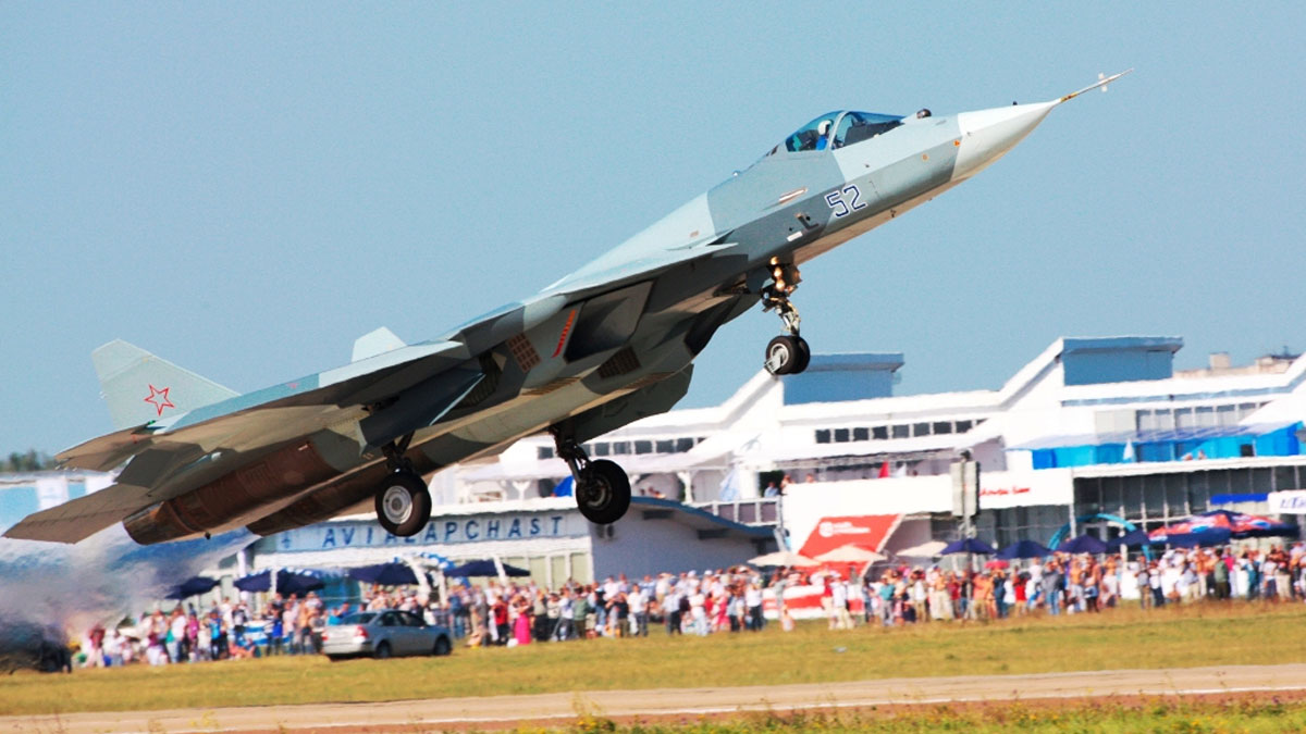 Su-57E Stealth Fighter