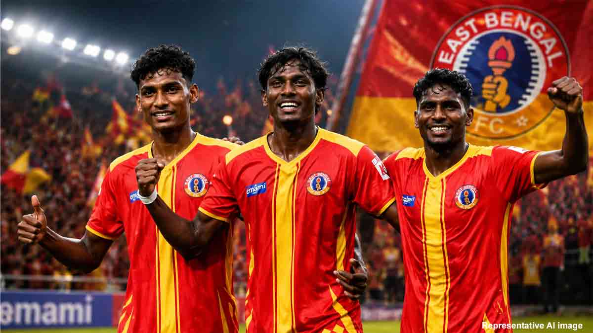 east-bengal-beat-pathachakra-5-1-cfl-premier-division-uttam-hansda-akash-hemram
