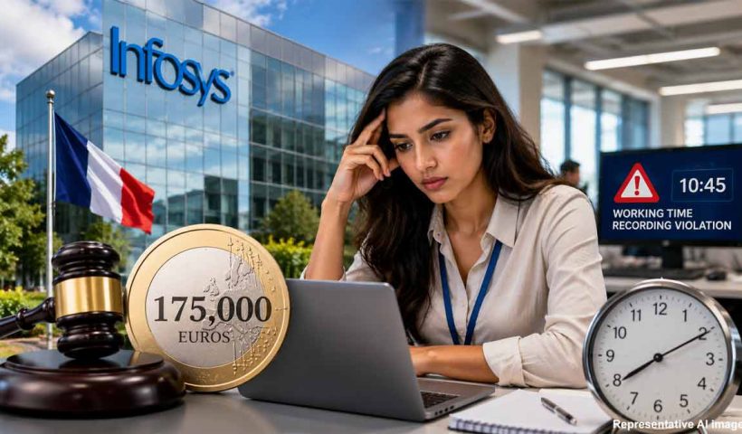 infosys-fined-175000-euros-france-working-time-recording-violation