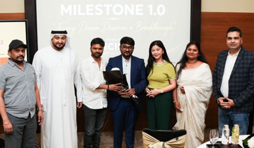 KAARV celebrated Milestone 1.0 at the ICIE Deal Room in Dubai, witnessed by global investors, UAE officials, business leaders, and innovation partners.