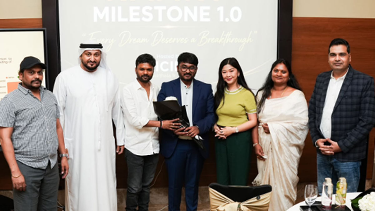 KAARV celebrated Milestone 1.0 at the ICIE Deal Room in Dubai, witnessed by global investors, UAE officials, business leaders, and innovation partners.