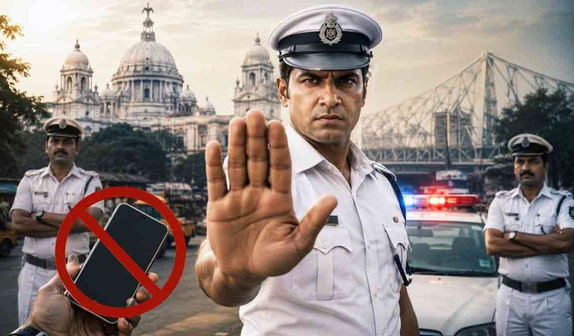 kolkata-police-bans-mobile-phone-use-on-duty-disciplinary-action-warning