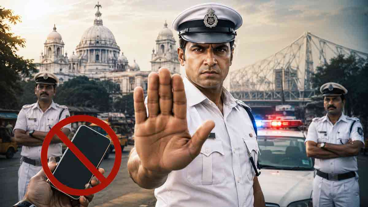 kolkata-police-bans-mobile-phone-use-on-duty-disciplinary-action-warning