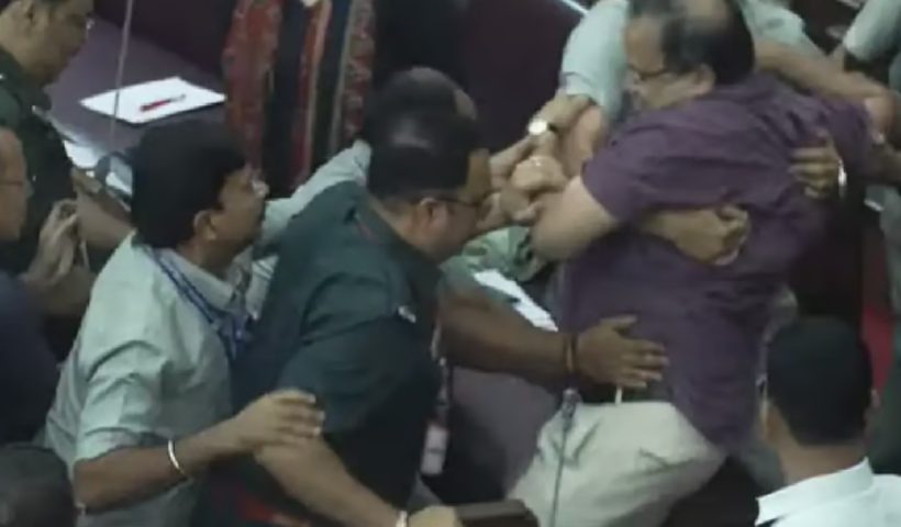 High Drama in Assembly: Kunal Ghosh Sent Out Amid Protests