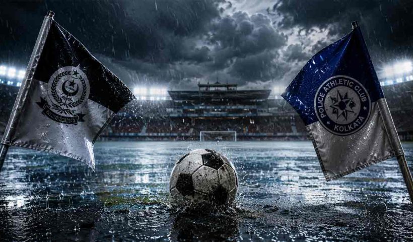 mohammedan-vs-police-ac-kolkata-league-match-postponed-due-to-rain